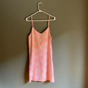 Printed Tank Dress